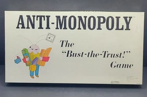VTG 1973 ANTI-MONOPOLY "Bust-the-Trust" Board Game End Stage Capitalism Complete - Picture 1 of 16