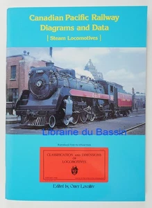 Canadian Pacific Railway Diagrams and Data Steam Locomotives Omer Lavallée 1985 - Picture 1 of 6