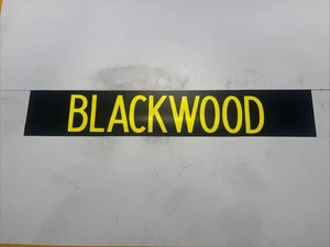 BLACKWOOD - Hamilton Depot 289 Scottish Bus Blind 36” - Picture 1 of 11
