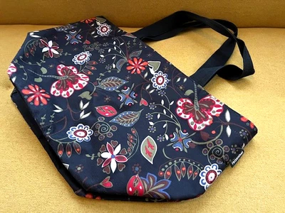Reisenthel Shopper Tasche Schultertasche flower schwarz nice TOP ! - Bild 1 von 4