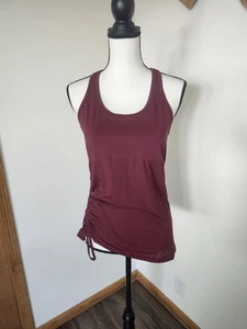 Camiseta sin mangas Fabletics Borgoña espalda deportiva activa *Leer talla* - Imagen 1 de 6