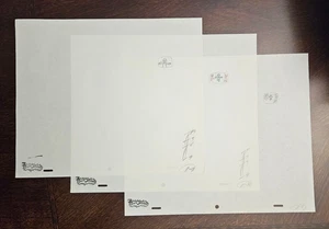 LOTTO DIECI (10) DISEGNI CEL BEAVIS e BUTT-HEAD produzione animazione originale - Foto 1 di 13