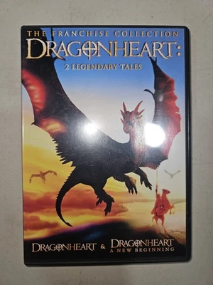 Dragonheart 2-Movie Franchise Collection (DVD) Dragonheart + A New Beginning VG - Image 1 of 3