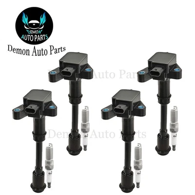 4pcs Ignition Coil and Spark Plug For 2013-2016 Ford Escape 1.6L L4 - Изображение 1 из 4