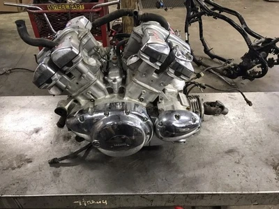 97 Yamaha XVZ1300 XVZ 1300 Royal Star Deluxe Engine Motor  - Image 1 of 4