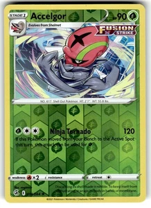 Pokemon Fusion Strike Accelgor 014/264  Reverse Holo - Picture 1 of 4