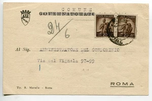 Democratica Cent. 20 due esemplari su cartolina - Picture 1 of 1