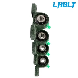 LABLT 4pz UCP202-10 Cuscinetto a sfera montato su blocco cuscino foro 5/8" base in ghisa - Foto 1 di 10