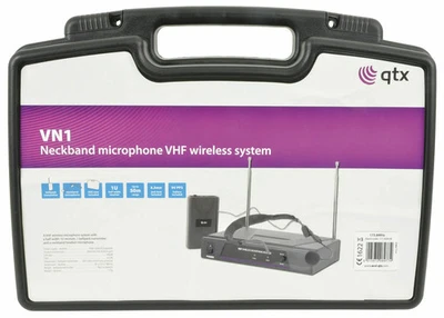QTX VN1 Nackenbügel Headset Mikrofon 173,8 MHz VHF kabelloses System - Bild 1 von 2
