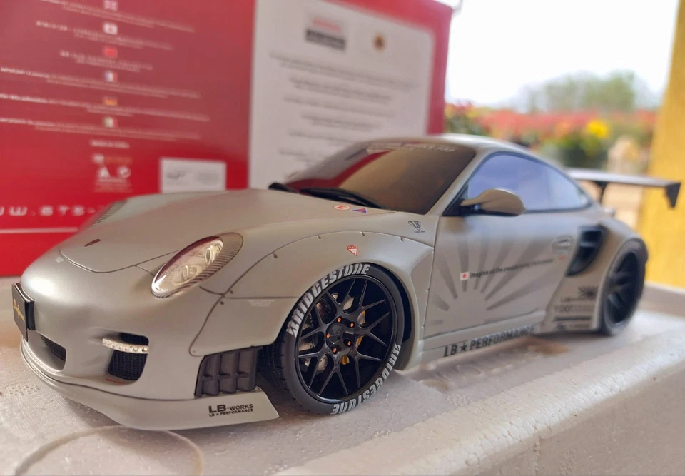 Porsche 911 997 LBWK 1:18 Limited asia Gt spirit - Immagine 1 di 4