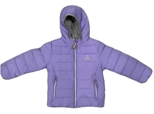 Girl’s Puffer Jacket 3T Sale Purple Puff Lavender Gerry Winter Coat Toddler - Picture 1 of 14