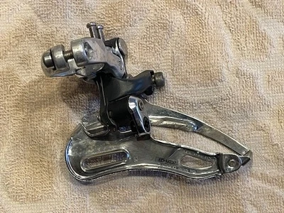 Vintage Shimano Deore XT FD-M737 Front Derailleur MTB 28.6mm Top Pull - Image 1 of 4