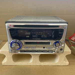 Reproductor de CD MD de audio para automóvil KENWOOD DPX-66MD 2 DIN funcionamiento confirmado muy bueno - Imagen 1 de 5