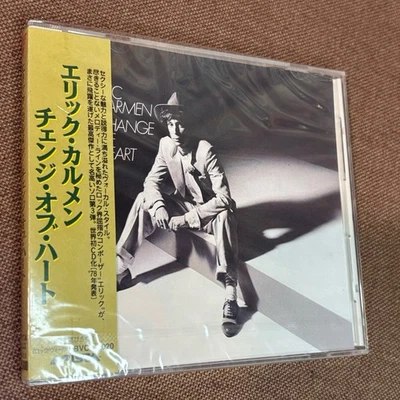 Sealed ERIC CARMEN Change Of Heart JAPAN CD BVCA-2020 w/ OBI 1992 issue Free S&H - Image 1 of 4