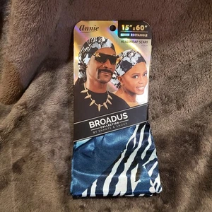 Sciarpa rettangolare Annie Headwrap 15X60 collezione Broadus cane Shante & Snoop - Foto 1 di 6