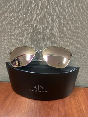 Gafas de sol Armani Exchange AX2027S oro rosa usadas en excelente estado auténticas Foto 1 de 4
