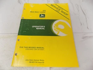 John Deere 575 Kompaktlader Bedienungsanleitung OM-M71794 1986 - Bild 1 von 2