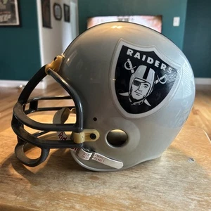 Vintage Oakland Las Vegas LA Raiders Riddell Authentic Replica Football Helmet - Bild 1 von 15