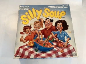 Silly Soup Pressman Game 1991 Motorized Wacky Bowl Moves Family Fun Tested Desc - Picture 1 of 7