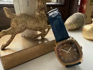 Original Glashütte Spezichron Vergoldet 22 Rubine - Bild 1 von 8