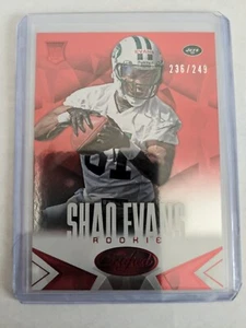 🏆 2014 Panini Certified Red /249 SHAQ EVANS RC #159 NEW YORK JETS - Bild 1 von 2