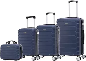 Pack 4 Maletas de Viaje Elegantes: Carcasa Ligera de ABS cerradura numerica 24h - Imagen 1 de 3
