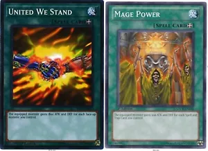 Mage Power 1st SDDL + United We Stand 1st - YS17 yugioh - Picture 1 of 3