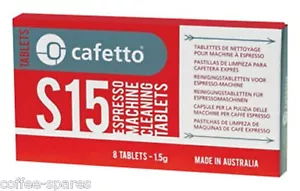Coffee Cleaning Tablets Cafetto -Cleaning & Backflushing espresso coffee machine - Picture 1 of 3