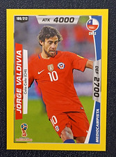 RUSSIA 2018 3R CARD #100 JORGE VALDIVIA FIFA WORLD CUP South America Peru