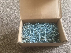 500 X TORNILLOS MÁQUINA ACERO M4 X 25 POZI DIN 965 ZINC Y TRIVALENTE TRANSPARENTE - Imagen 1 de 3