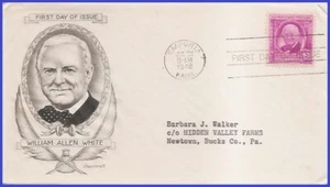 USA3 # 960 ADDR SMARTCRAFT FDC William Allen White - Picture 1 of 1
