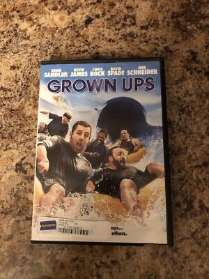 Grown Ups DVD Movie Adam Sandler Chris Rock -Previous Rental - Image 1 of 4