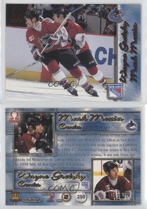 1997-98 Pacific Omega Copper Mark Messier Wayne Gretzky #250 HOF