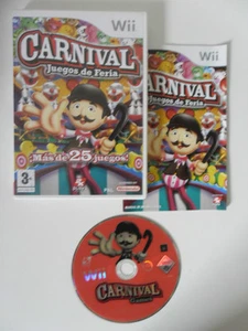 CARNIVAL FETE FORRAINE - JUEGOS DE FERIA - NINTENDO WII - COMPLET - Foto 1 di 1