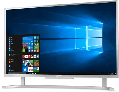 ACER ASPIRE C24-760 23.8" ALL IN ONE i3-7100U 2.40GHz 8GB DDR4 500GB SSD WIN 11 - Image 1 of 4