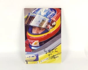 FERNANDO ALONSO PHOTO FERRARI FORMULA F1 SIGNED AUTOGRAPH ORIGINAL NOT PRINTED__ - Picture 1 of 4