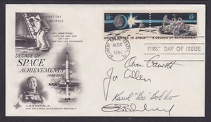 Owen Garriott, Joe Allen, Karol Bobko, Guion Bluford, NASA Astronauts signed FDC - Picture 1 of 1