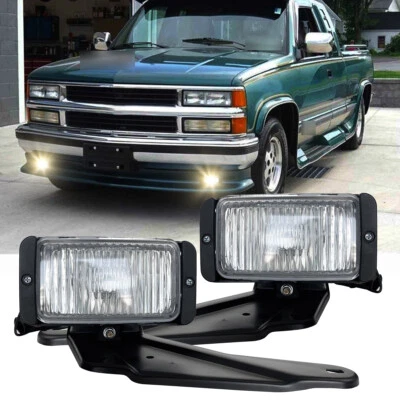 Luces antiniebla luces de conducción 2 piezas con bombillas para Chevy GMC C/K 1500 2500 3500 1988-2000 Foto 1 de 4
