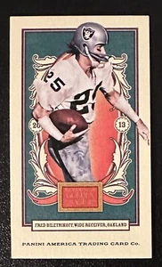 2013 Panini Golden Age Mini Caramelli Blu FRED BILETNIKOFF #100 HOF Raiders - Foto 1 di 2