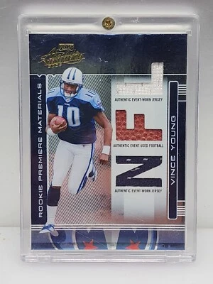 2006 Playoff Absolute Memorabilia - Rookie Premiere Materials Vince... - Image 1 of 2
