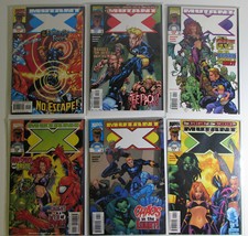 Mutant X Lot of 6 #2B,3,4,5,6,7 Marvel (1998) NM 1st Series Comic Books