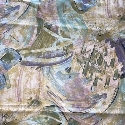 2 1/2 YARDS 5TH AVENUE DESIGNS 1992 WITH DUPONT TEFLON SCREEN PRINTED 56" WIDE - Image 1 of 4