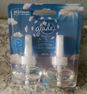 Plugins Glade ~ Cotton Cloud Dream Scent ~ Edición Limitada ~ 1 Paquete de 2 recambios - Imagen 1 de 4