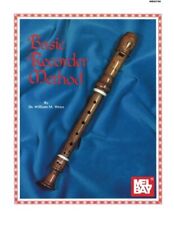 MEL BAY BASIC RECORDER METHOD By William Weiss *Excellent Condition*