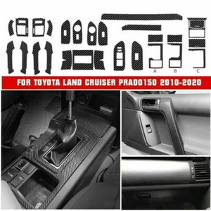 For Toyota Land Cruiser Prado150 10-21 Interior Gear Shift Panel Cover Trim 21Pc - Picture 1 of 9