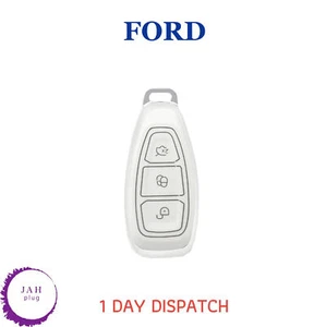 KEY FOB SHELL COVER CASE TPU FOR FORD FOCUS 3 4 MONDEO MK3 MK4 FIESTA ECOSPORT - Picture 1 of 13