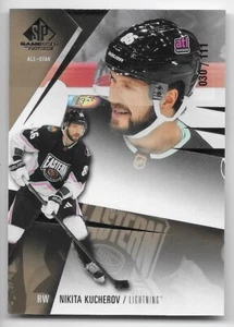 23/24 SP GAME USED ALL-STAR GOLD PARALLEL #161 Nikita Kucherov #30/111 - Picture 1 of 1