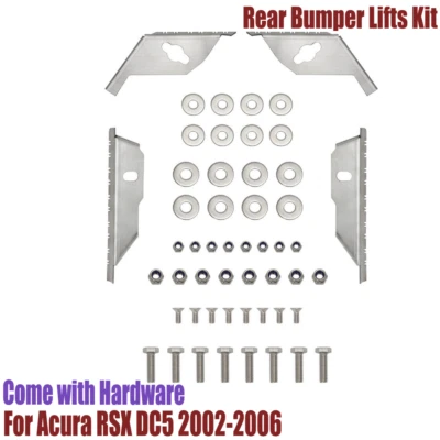Rear Bumper Lifts Kit For Acura RSX DC5 2002-2006 With Hardware Gap Fix Lift Kit Foto 1 de 4