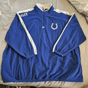 Indianapolis Colts Mens pullover fleece NFL team apparel size 6x - Picture 1 of 5