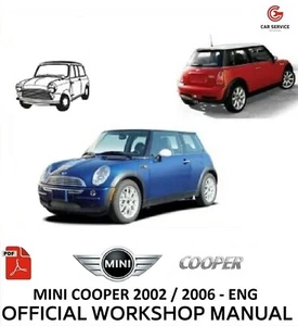 MINI COOPER 2002/2006 WORKSHOP MANUAL - REPAIR SERVICE - WIRING DIAGRAMS - ENG - Picture 1 of 1